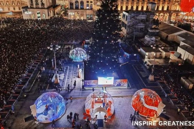 Η χριστουγεννιάτικη μαγεία συναντά τους Ολυμπιακούς Αγώνες Milano