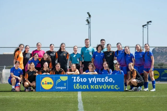 Lidl League 2026: “Ίδιο γήπεδο, ίδιοι κανόνες”, η πρωτοβουλία της Lidl Ελλάς δείχνει τον δρόμο για το ποδόσφαιρο γυναικών